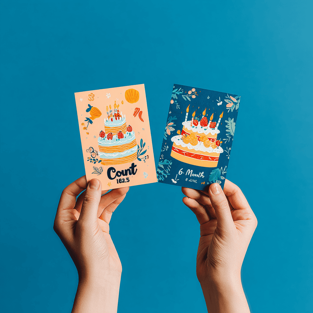 how to calculate half birthday two methods comparison