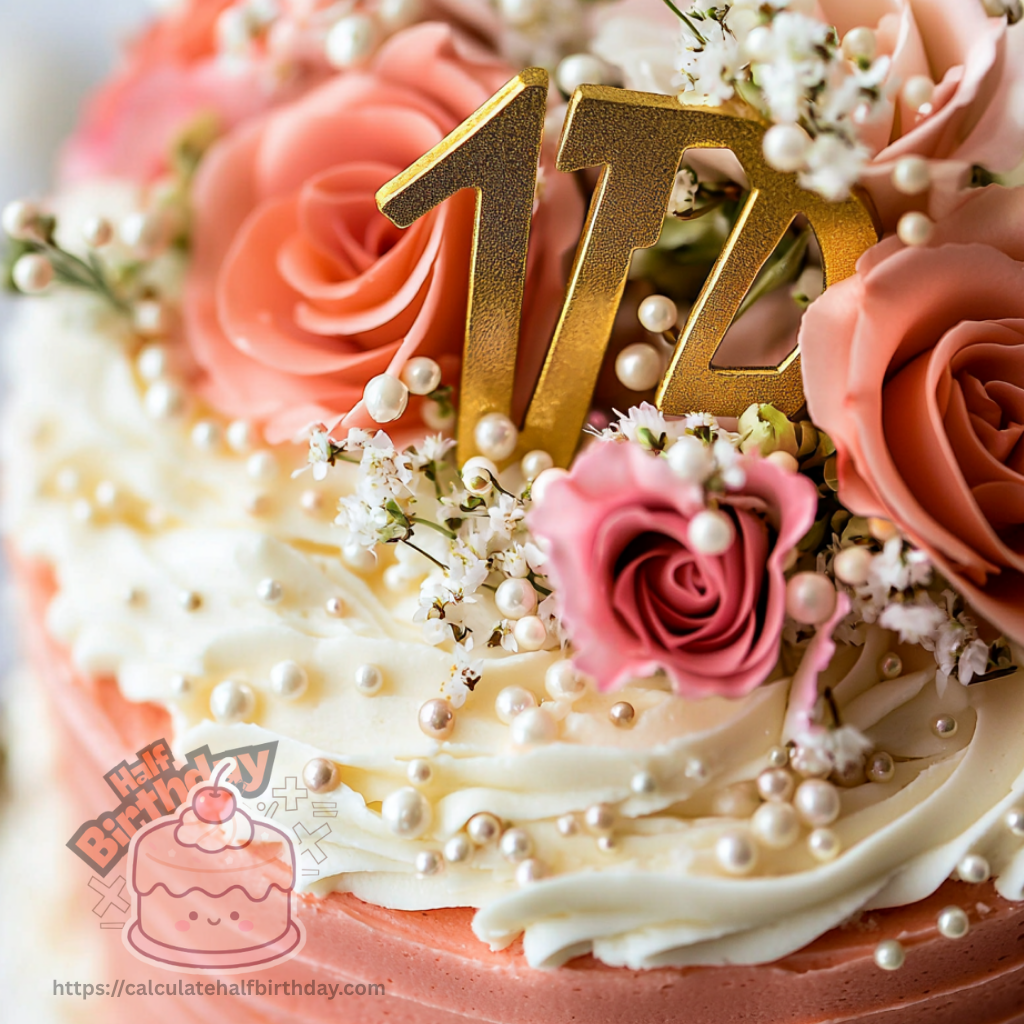 easy half birthday cake ideas with decorated store bought cake and candle