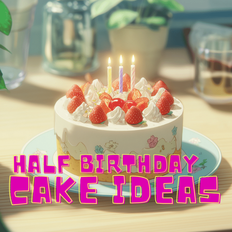 Half Birthday Cake Ideas: 25 Creative & Easy Designs