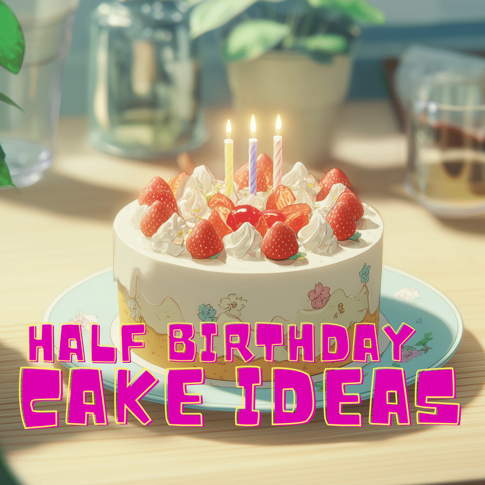 Half Birthday Cake Ideas: 25 Creative & Easy Designs